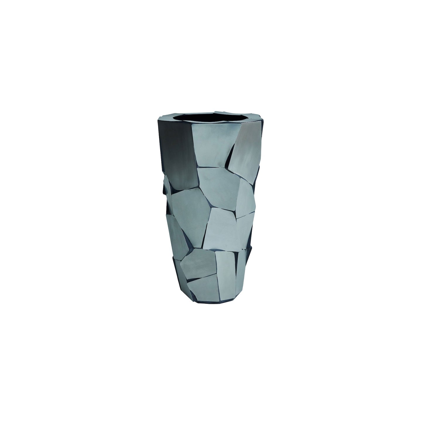 Satin Stainless Vase H75cm THD22358SA